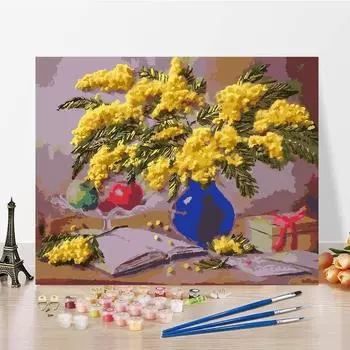 Цифры Картина Маслом DIY Картина По Номерам Домашнее Украшение Искусство Цифровая Картина Маслом Холст 40x50cm no frame