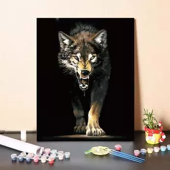 Цифры Картина маслом DIY Краска по номерам Искусство Цифровая картина маслом Холст Украшение дома 40x50cm no frame