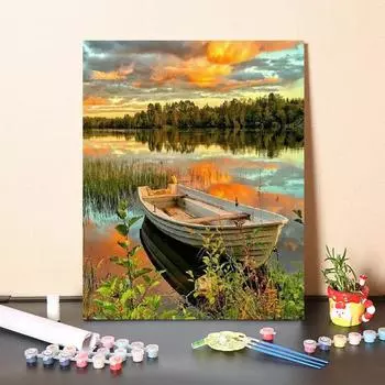 Цифры Картина маслом Холст Цифровая картина маслом Цифры Картина Домашнее украшение DIY Картина по номерам 40x50cm no frame