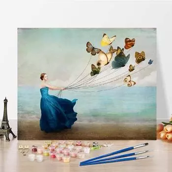 Цифры Картина маслом Холст Цифровая картина маслом Цифры Картина Домашнее украшение DIY Картина по номерам 40x50cm no frame