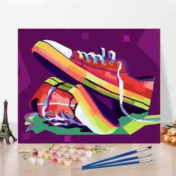 Цифры Картина маслом Холст Цифровая картина маслом Цифры Картина DIY Картина по номерам Украшение дома 40x50cm no frame