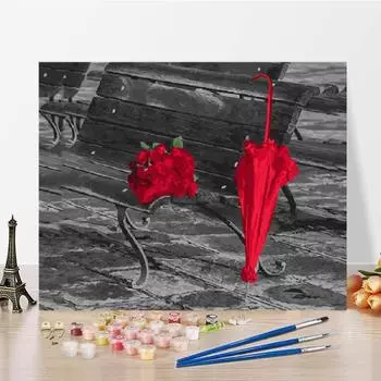 Цифры Картина маслом Холст Цифровая картина маслом DIY Краска по номерам Украшение дома Искусство 40x50cm no frame