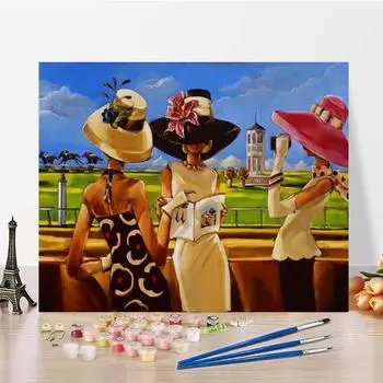 Цифры Картина маслом Холст Цифровая картина маслом Цифры Картина DIY Картина по номерам Украшение дома 40x50cm no frame