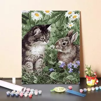 Цифры Картина Маслом Холст Украшение Дома Цифровая Живопись Маслом Искусство DIY Живопись По Номерам 40x50cm no frame