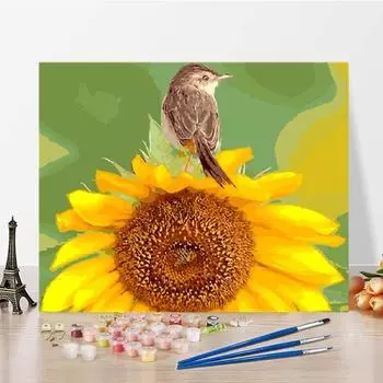 Цифры масляная живопись ручная работа своими руками живопись по номерам цифровая живопись маслом холст цифры живопись 40x50cm no frame