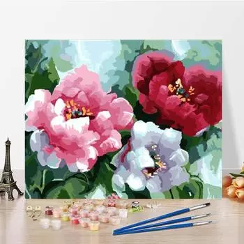 Цифры Картина Маслом Ручной Работы Холст Цифровая Живопись Маслом DIY Картина По Номерам 40x50cm no frame