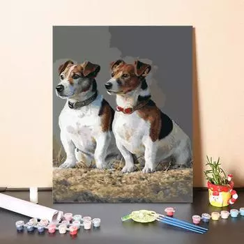 Цифры Картина маслом Украшение дома Холст Цифровая картина маслом DIY Картина по номерам Искусство 40x50cm no frame