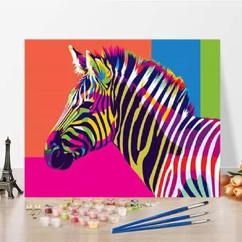 Цифры Масляная живопись DIY Живопись по номерам Цифровая масляная живопись Искусство Холст Украшение дома 40x50cm no frame