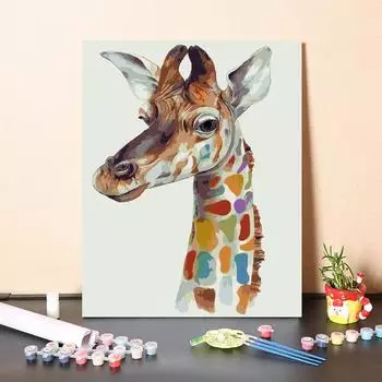 Цифры масляная живопись DIY живопись по номерам холст домашнее украшение искусство цифровая масляная живопись 40x50cm no frame