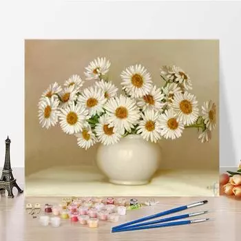 Цифры масляная живопись искусство холст украшение дома цифровая масляная живопись своими руками живопись по номерам 40x50cm no frame