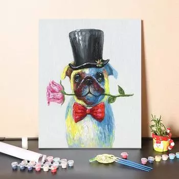 Цифры на холсте Картина маслом Цифры Живопись своими руками Картина по номерам Украшение дома Цифровая живопись маслом 40x50cm no frame