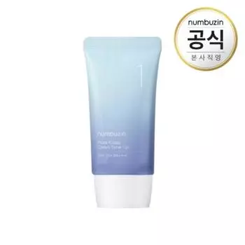 Цифры в нет. 1 стеклянная бусина прозрачная Tone Up Clear, 1 шт., 50 мл