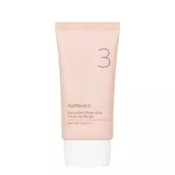 Цифры в нет. 3 Porcelain Grain Padeskeep Tone Up Бежевый 50мл (SPF50 +) x 3