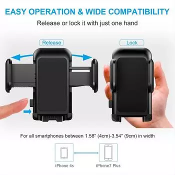 Cigarettes Lighter Phone Holder 3-in-1 Supportor With Voltage Detector Car Mount Charger Compatible For Smartphone Charging CZECH REPUBLIC