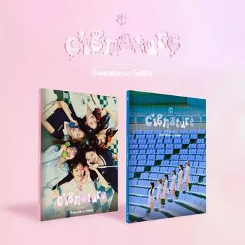 cignature - Sweetie but Saltie 5th EP Album Random ver. (No Poster)