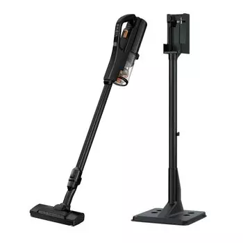 Циклонный очиститель Stick Cleaner с аккумуляторной электрощеткой, цвет Satin Black, самоходный [пылесос] Hitachi PV-BH900SL-K