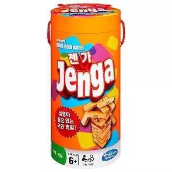 Цилиндр Hasbro Game Jenga, разные цвета