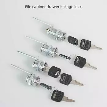 Цилиндр замка для ящика металлического картотечного шкафа с тремя звеньями