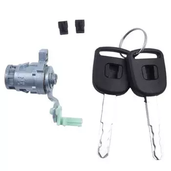 Цилиндр замка левой двери водителя с 2 ключами для Honda Pilot 2003-2008 72185-S9V-A21