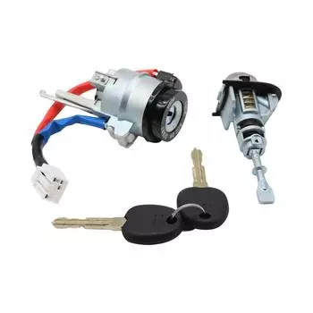 Цилиндр замка зажигания автомобиля Комплект замков полной двери автомобиля с ключом для Kia Forte 2009-2022