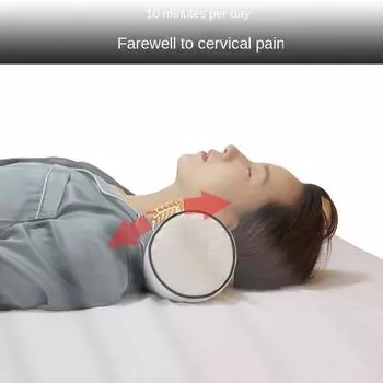 Цилиндрическая подушка с эффектом памяти, хлопковая подушка с длинным цилиндрическим сердечником, медленный отскок, цилиндрическая подушка для шеи, поясничная подушка