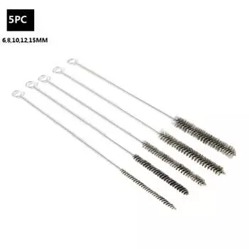 Цилиндрическая проволочная трубная щетка из нержавеющей стали для чистки