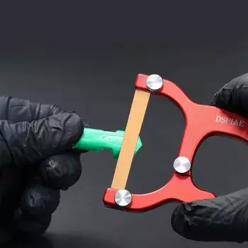 Цилиндрическая шлифовальная машина для поверхностей из нержавеющей стали DSPIAE AT-CSS, красная, 109*74*6 мм