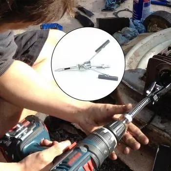 Цилиндрическая шлифовальная машина с тремя кулачками, хонинговальный станок для автомобильного двигателя, внутренний диаметр, регулируемый шлифовальный станок для тормозов, стальной гибкий вал, 3 ножки 19–177 мм