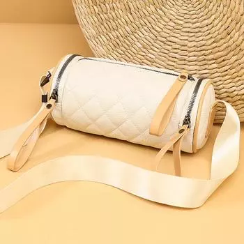 Цилиндрическая сумка Diamond для женщин, женская сумка через плечо, женская сумка-ведро Foreign Temperament для мам, сумка через плечо