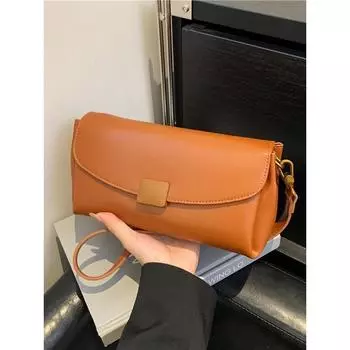 Цилиндрическая сумка в стиле ретро в стиле лес для женщин, новинка осени и зимы 2024 года, контрастная цветная сумка через плечо, текстурная портативная сумка через плечо,