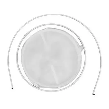 Цилиндрическая железная рама подвесная клетка среда обитания бабочек декоративная наружная сетчатая клетка для растений