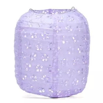 Цилиндрический бумажный фонарь Цветной полый фонарь Подвесной фонарь Украшение для грандиозного события