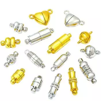 Цилиндрический магнитный браслет для пары и веревка для волос с пряжкой своими руками Round 12*6mm