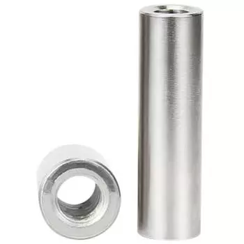 Цилиндрический штифт с двойной головкой из нержавеющей стали 304, внутренняя резьба с торцевыми отверстиями, опорный/направляющий стержень колонны M5-M20 8x25xM5