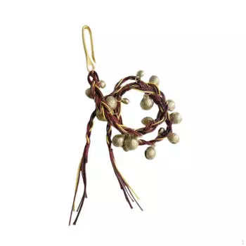 Цимбал Тамбурин Джингл Аксессуар для Музыки зелёный