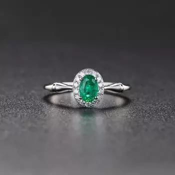 Цинчин Тахан Бату Permata Hijau untuk Wanita Asli 925 Perak Murni Mode Cincin Batu Kelahiran Mei Hadiah Romantis Perhiasan Bagus green