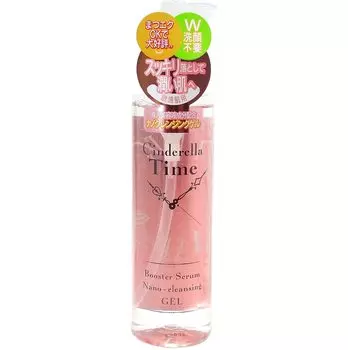 Cinderella Time Nano Cleansing Gel F Средство для снятия макияжа Очищающее средство для лица Содержит введенные ингредиенты сыворотки Чувствительная кожа Тип W Очищающее средство для лица Не требуется