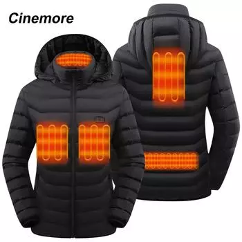 Cinemore Winter Women s Thermal Down Vest Classic Zipper Design Women-8999 S чёрный