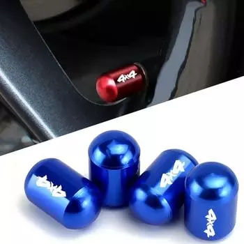 Цинк Цинк Цинковый сплав Пылезащитный чехол для обода шины Крышки для вентилей автомобильных шин Крышки для вентилей обода шины Крышки для вентилей шин red-4pcs