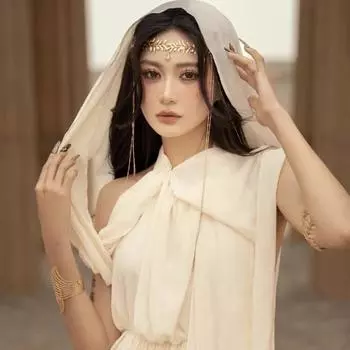 Цинк цинковый сплав кристалл лоб повязка на голову ювелирные изделия для лица эллинизм ювелирные изделия мода оливковый лист голова цепочка для девочек зелёный