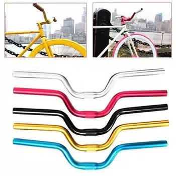 Цинк цинковый сплав велосипед для велоспорта на открытом воздухе велосипед с фиксированной передачей аксессуары для велосипеда подъемная ручка руль для горного шоссейного велосипеда красный