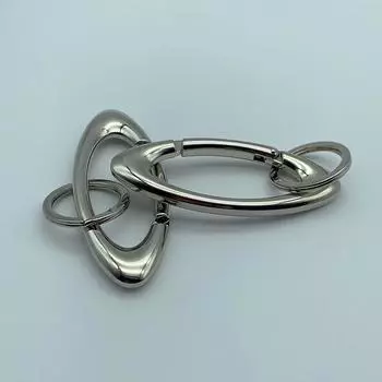 Цинковый сплав брелок овальный многофункциональный альпинистский аксессуар A1