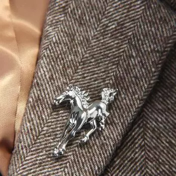Цинковый сплав цинка женщины мужчины брошь модные ювелирные изделия лацкан булавка подарок золотой