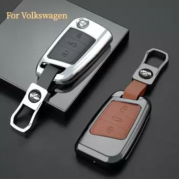 Цинковый сплав для VW Volkswagen Keycase Magotan B8 Seventeen To Eighteen Passat New Passat arteon Passat B5 B6 Key Case Key Cover