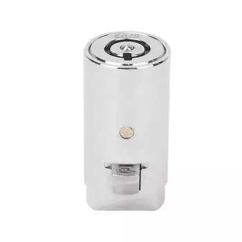 Цинковый сплав хром цвет одинарный открывающийся ключ торговый автомат замок цилиндр для автоматической продажи Machi