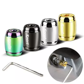 Цинковый сплав противоугонные колпачки для вентилей шин спортивных автомобилей, колпачки для колес, воздушные колпачки для штоков шин, герметичные чехлы для универсальных противоугонных амаги, новые