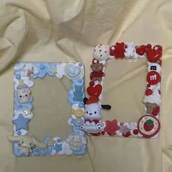 Cinnamoroll Pochaco Pochaco Фотокарточка Держатель Топ Фотокарта Poca Toploader Batch