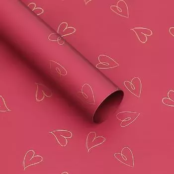 Цинтия Сладкое Сердце Цветочная Водонепроницаемая Упаковочная Бумага