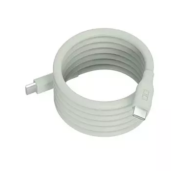 CIO мягкий спиральный силиконовый кабель CtoC (Тип-C/USB-C) быстрая зарядка магнит магнитная адсорбция зарядный кабель PD 240 Вт передача данных 480 Мбит/с память формы