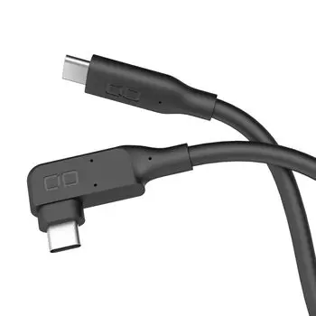 CIO силиконовый кабель USB-кабель 240 Вт быстрая зарядка 90 градусов 1 м прямой угол высокоскоростная передача данных 20 Гбит/с 4K видеовыход Gen2 PD EPR MacBook Pro iPad